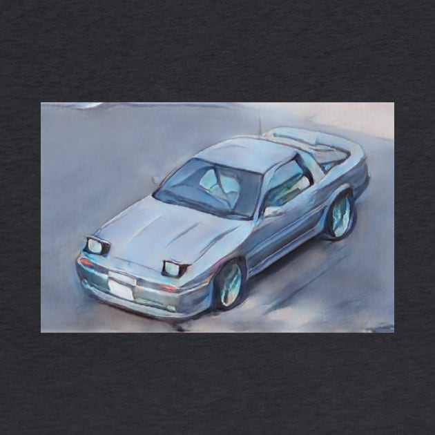 Toyota Supra A70 - Cartoon Design by Trevor1984